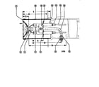 Beckett SR OIL BURNER air tube combination diagram