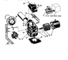 Beckett SR OIL BURNER parts diagram