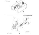 ICP PGB036D1LC control box/blower assembly diagram