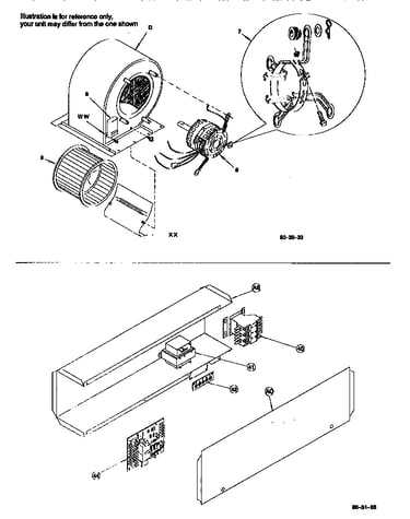 Blower and control box