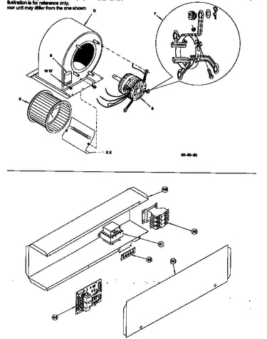 Blower and control box