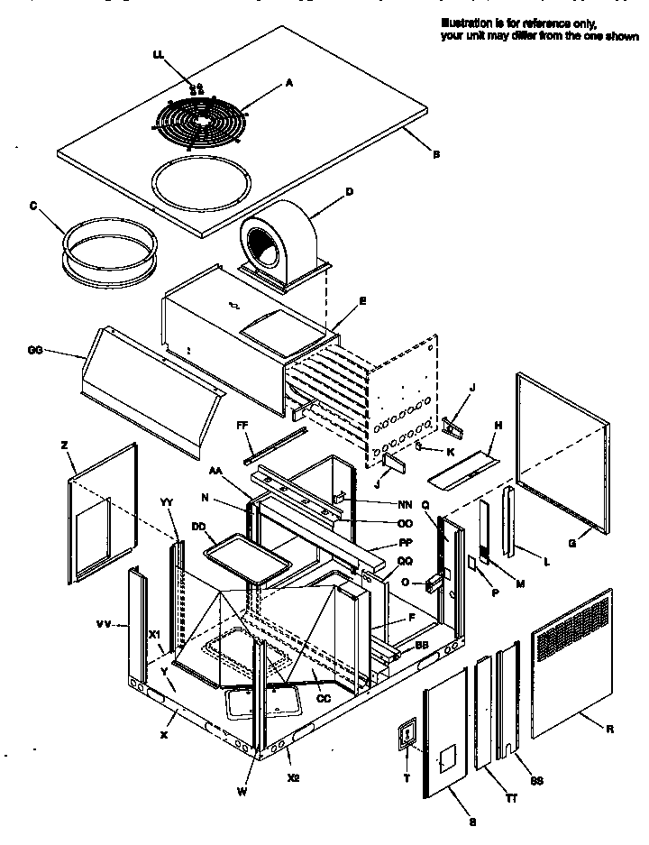 Non-functional parts