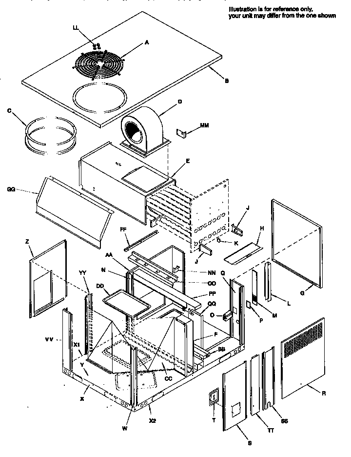 Non-functional parts