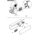 ICP PGAD60E1K5 blower and control box diagram