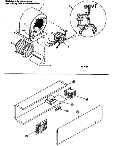 Blower and control box