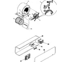 ICP PGAD60G1K5 blower and control box diagram