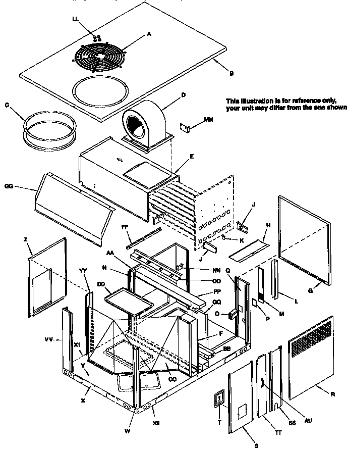 Non-functional parts