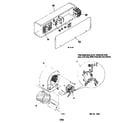 ICP PGB060D1LC control box/blower assembly diagram