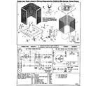 ICP CA5536VLD3 functional replacement parts diagram