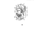 York F2GE042H06 blower evaporator coil (indoor unit) diagram
