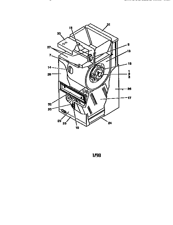 Blower evaporator coil (indoor unit)