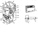 Blower evaporator coil (indoor unit)