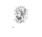 York F2GE036H06 blower evaporator coil (indoor unit) diagram