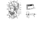York F2GE036H06 blower evaporator coil (indoor unit) diagram