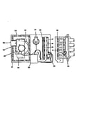 Gas heat section