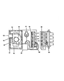Gas heat section