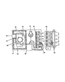 Gas heat section