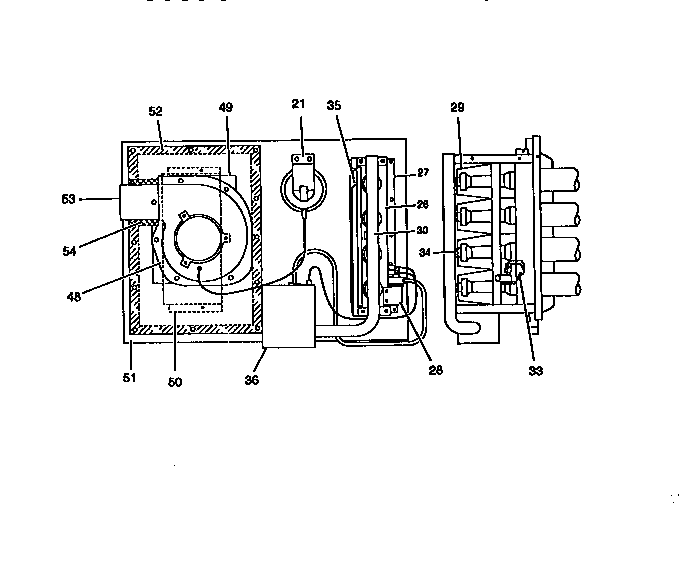 GAS HEAT SECTION