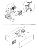 Blower and control box assemblies