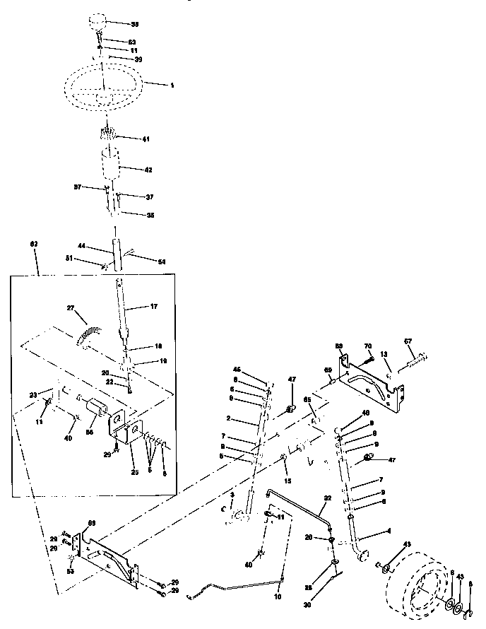 Steering assembly
