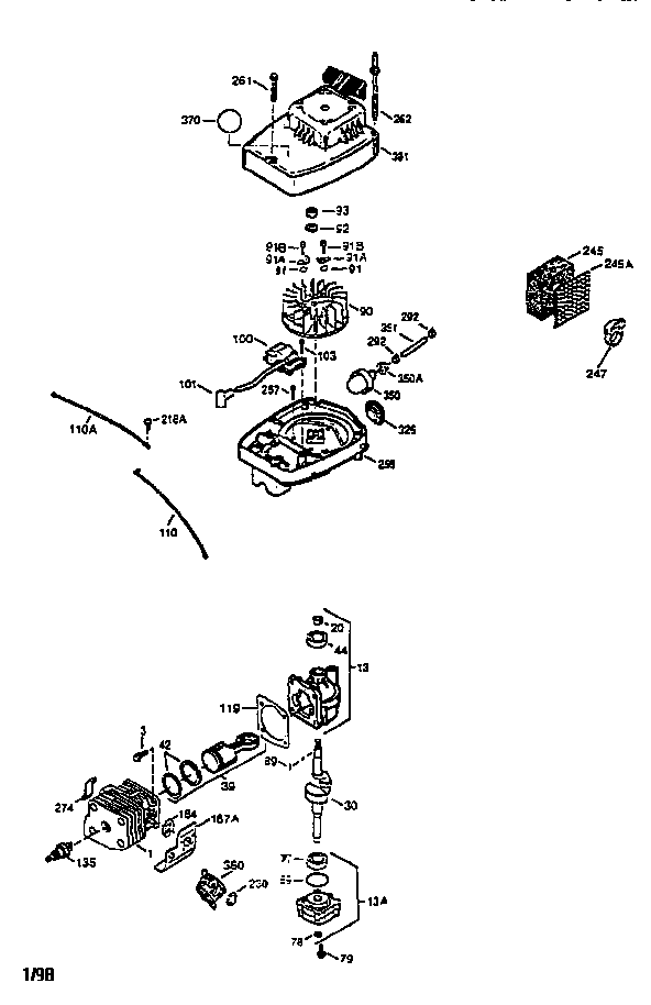 Engine tc300-3158e