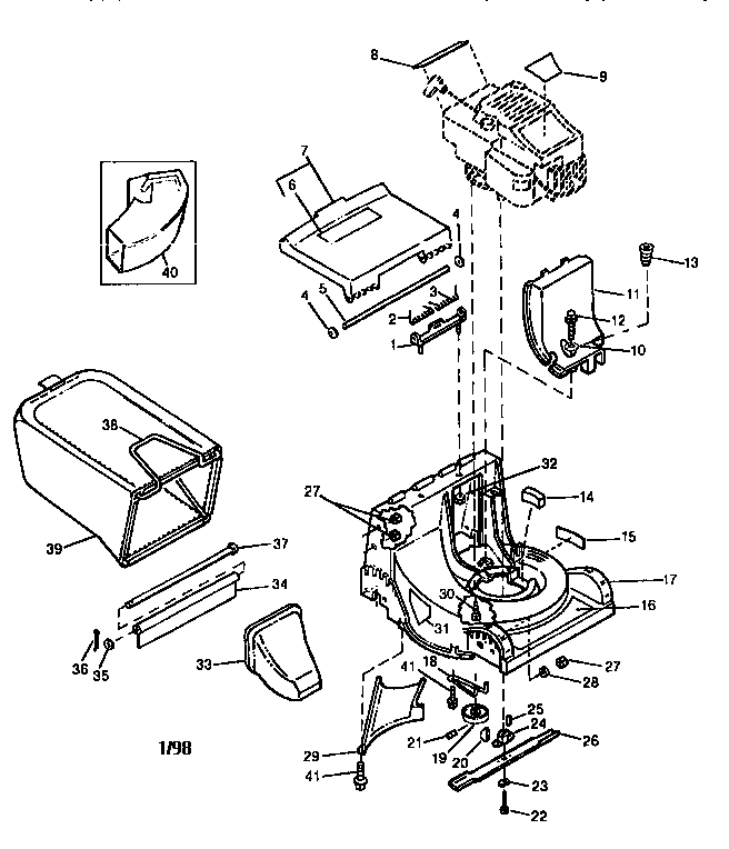 Deck,blade, and mounting hardware