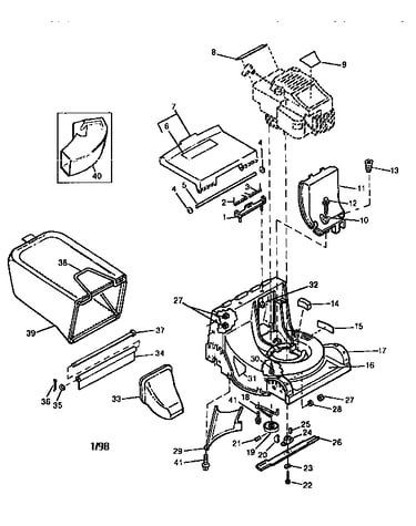 Deck,blade, and mounting hardware