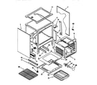 KitchenAid KGRT500FAL1 oven chassis diagram