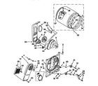 Kenmore 11068702894 drum and heater diagram
