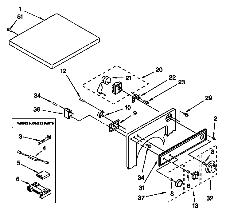 Top and console