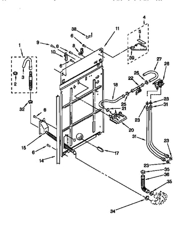 Rear panel