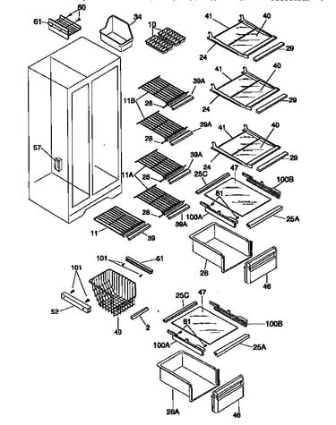 Shelves and accessories