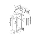 Kenmore 25378847791 cabinet parts diagram
