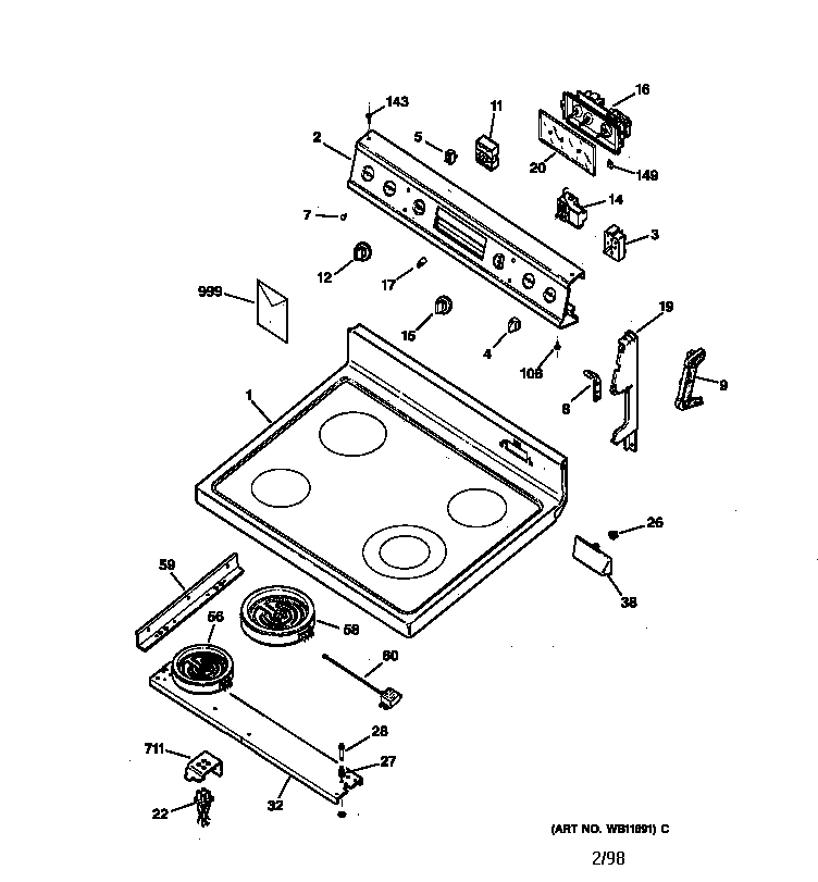 Cooktop & backsplash