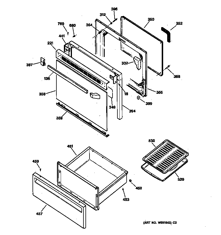 Door & drawer parts