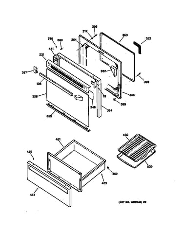 Door & drawer parts