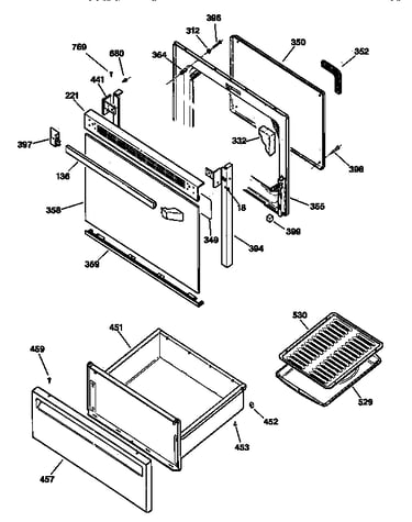 Door & drawer parts