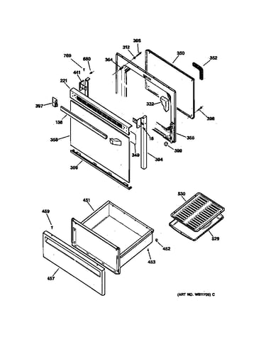 Door & drawer parts