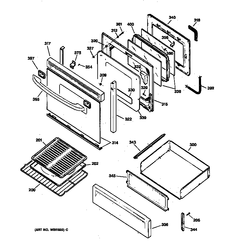 Door & drawer parts