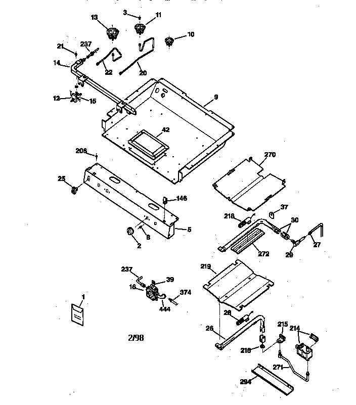 Gas burner parts