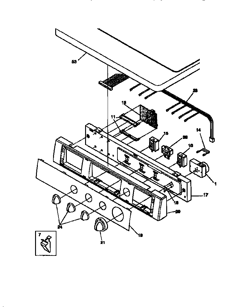 Controls/top panel