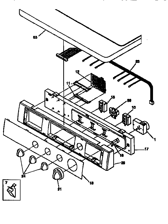 Controls/top panel