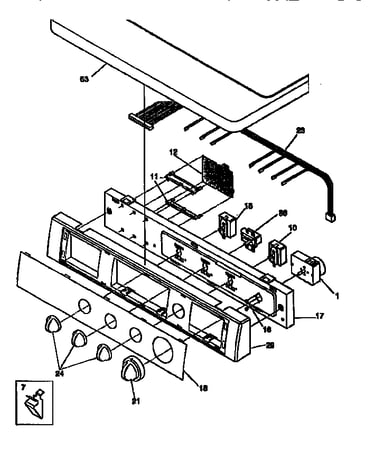 Controls/top panel