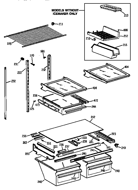 SHELF PARTS