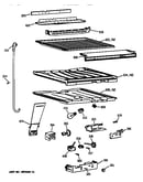 Compartment separator parts
