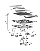 Compartment separator parts