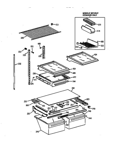 Shelf parts
