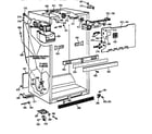 GE TBX19ZAZLRAA cabinet parts diagram