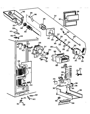Freezer section