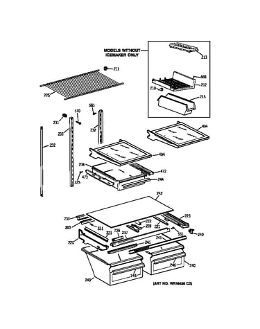 Shelf parts